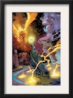 Fantastic Four: House Of M #2 Group: Invincible Woman-Scot Eaton-Framed Art Print