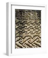 Fantastic Geometric Carving, Palace of the Columns, Mitla, Oaxaca, Mexico-Robert Harding-Framed Photographic Print