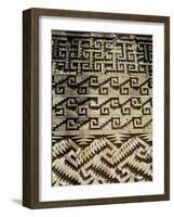 Fantastic Geometric Carving, Palace of the Columns, Mitla, Oaxaca, Mexico-Robert Harding-Framed Photographic Print