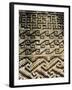 Fantastic Geometric Carving, Palace of the Columns, Mitla, Oaxaca, Mexico-Robert Harding-Framed Photographic Print