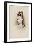 Fantastic Hairdo - Late 19th Century-null-Framed Photographic Print