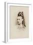 Fantastic Hairdo - Late 19th Century-null-Framed Photographic Print