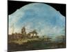 Fantastic Landscape, c.1765-Francesco Guardi-Mounted Giclee Print