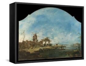 Fantastic Landscape, c.1765-Francesco Guardi-Framed Stretched Canvas