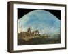 Fantastic Landscape, c.1765-Francesco Guardi-Framed Giclee Print