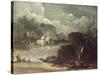 Fantastic Landscape-Giuseppe Bernardino Bison-Stretched Canvas