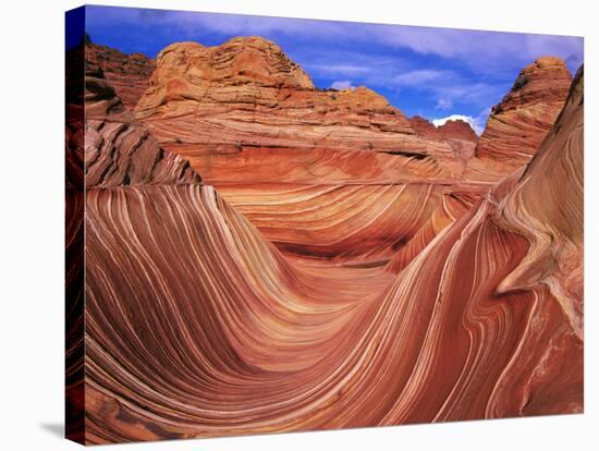 Fantastic Lunar Landscape of Vermillion Cliffs-Paria Wilderness, Utah and Arizona, USA-Jerry Ginsberg-Stretched Canvas