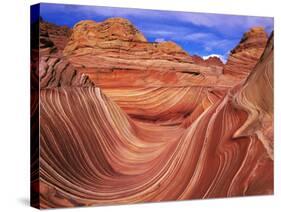 Fantastic Lunar Landscape of Vermillion Cliffs-Paria Wilderness, Utah and Arizona, USA-Jerry Ginsberg-Stretched Canvas