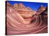Fantastic Lunar Landscape of Vermillion Cliffs-Paria Wilderness, Utah and Arizona, USA-Jerry Ginsberg-Stretched Canvas
