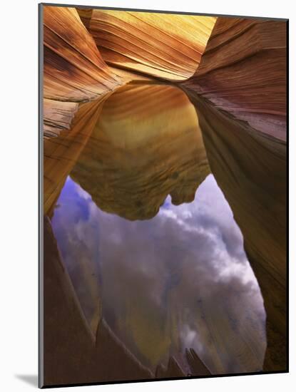 Fantastic Lunar Landscape of Vermillion Cliffs-Paria Wilderness, Utah and Arizona, USA-Jerry Ginsberg-Mounted Photographic Print