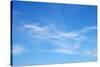 Fantastic Soft White Clouds against Blue Sky-soleg_1974-Stretched Canvas