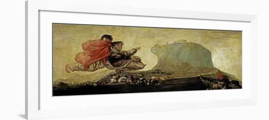 Fantastic Vision (Asmodeus), 1820-1823-Francisco de Goya y Lucientes-Framed Giclee Print