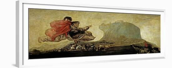 Fantastic Vision (Asmodeus), 1820-1823-Francisco de Goya y Lucientes-Framed Giclee Print