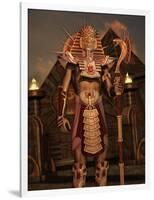 Fantasy Ancient Egyptian-Atelier Sommerland-Framed Art Print