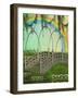 Fantasy Bridge-justdd-Framed Art Print