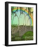 Fantasy Bridge-justdd-Framed Art Print