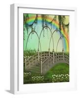 Fantasy Bridge-justdd-Framed Art Print