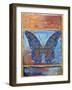 Fantasy Butterfly-2-Jean Plout-Framed Giclee Print