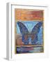 Fantasy Butterfly-2-Jean Plout-Framed Giclee Print