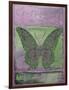 Fantasy Butterfly-Purple-Jean Plout-Framed Giclee Print