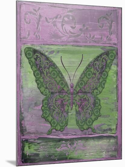 Fantasy Butterfly-Purple-Jean Plout-Mounted Giclee Print