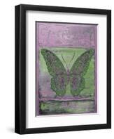 Fantasy Butterfly-Purple-Jean Plout-Framed Premium Giclee Print