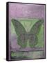 Fantasy Butterfly-Purple-Jean Plout-Framed Stretched Canvas