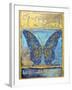 Fantasy Butterfly-Yellow-Jean Plout-Framed Giclee Print