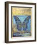 Fantasy Butterfly-Yellow-Jean Plout-Framed Premium Giclee Print