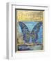 Fantasy Butterfly-Yellow-Jean Plout-Framed Premium Giclee Print