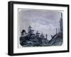 Fantasy Castle in Moonlight Ii, 1820-1876-George Sand-Framed Giclee Print