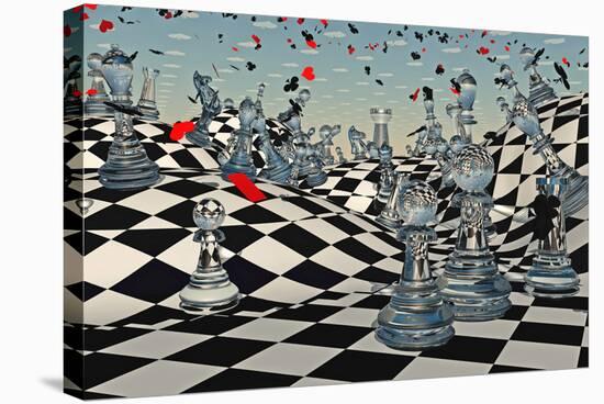 Fantasy Chess-rolffimages-Stretched Canvas