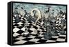 Fantasy Chess-rolffimages-Framed Stretched Canvas