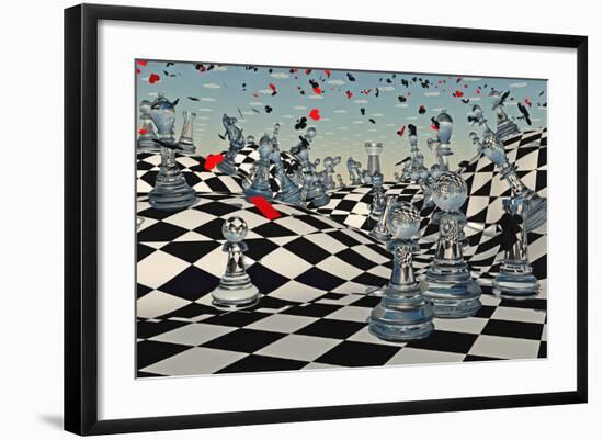 Fantasy Chess-rolffimages-Framed Photographic Print