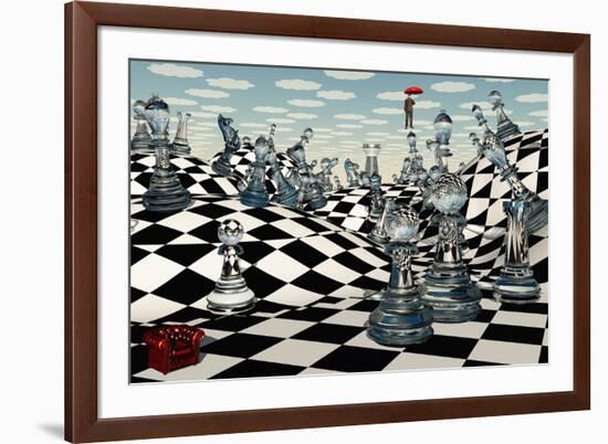 Fantasy Chess-rolffimages-Framed Photographic Print