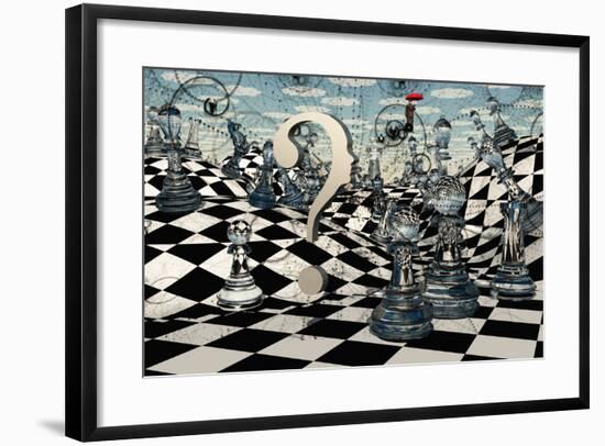 Fantasy Chess-rolffimages-Framed Photographic Print