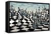 Fantasy Chess-rolffimages-Framed Stretched Canvas