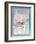 Fantasy Cityscape with Cat on Roof-Effie Zafiropoulou-Framed Giclee Print