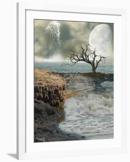 Fantasy Coast-justdd-Framed Art Print