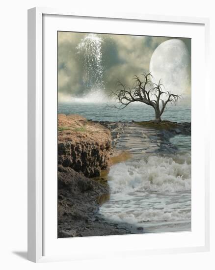 Fantasy Coast-justdd-Framed Art Print