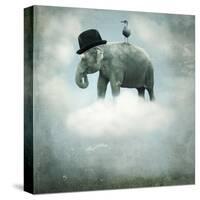 Fantasy Elephant Flying-ValentinaPhotos-Stretched Canvas