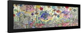 Fantasy Fish - Carnival-Linda Ravenscroft-Framed Giclee Print