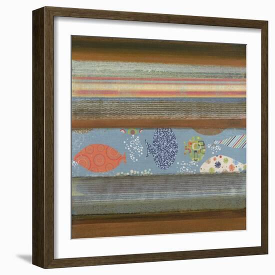 Fantasy Fish I-Willie Green-Aldridge-Framed Art Print