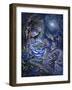 Fantasy In Blue-Josephine Wall-Framed Giclee Print