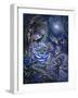 Fantasy In Blue-Josephine Wall-Framed Giclee Print