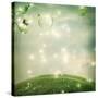 Fantasy Landscape with Small Snail-Melpomene-Stretched Canvas