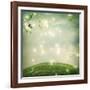 Fantasy Landscape with Small Snail-Melpomene-Framed Photographic Print