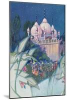 Fantasy Oriental Pavilion-null-Mounted Art Print