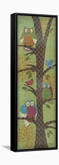 Fantasy Owls Panel I-Paul Brent-Framed Stretched Canvas