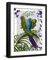 Fantasy Parrot 1-Fab Funky-Framed Art Print